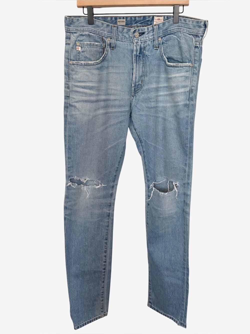 AG Men’s Matchbox Slim Straight Jeans - 34x34